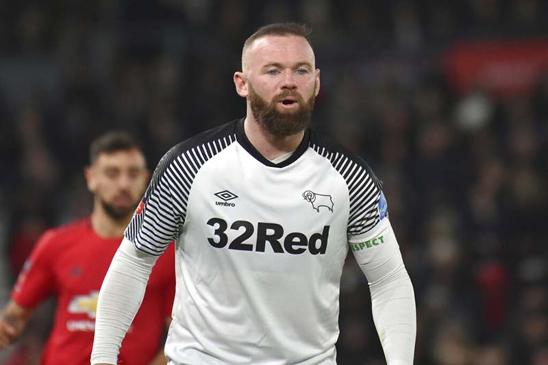 Rooney stops playing to take Derby manager job permanently